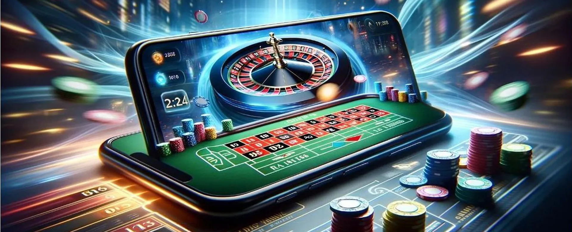 jl3 Online Casino with various game screens and a golden glow